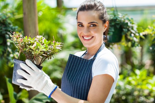Garden waste sorting and recycling by Gardeners Newbury Park
