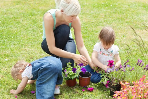Professional patio cleaning on stone pavers in Newbury Park